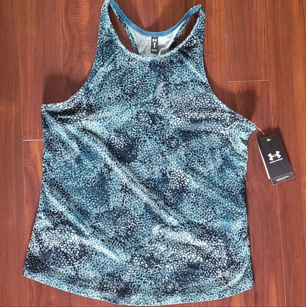 Under Armour Run CoolSwitch Racer Back Tank Top